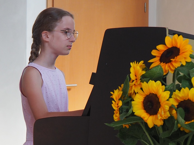 Schülervorspiel Klavierklassen von Claudia Schumacher und Nataliia Bachmann