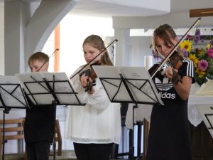 Musikschulkonzert zu 1000-Jahr-Feier von Kirchberg